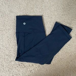 Lululemon cropped black leggings